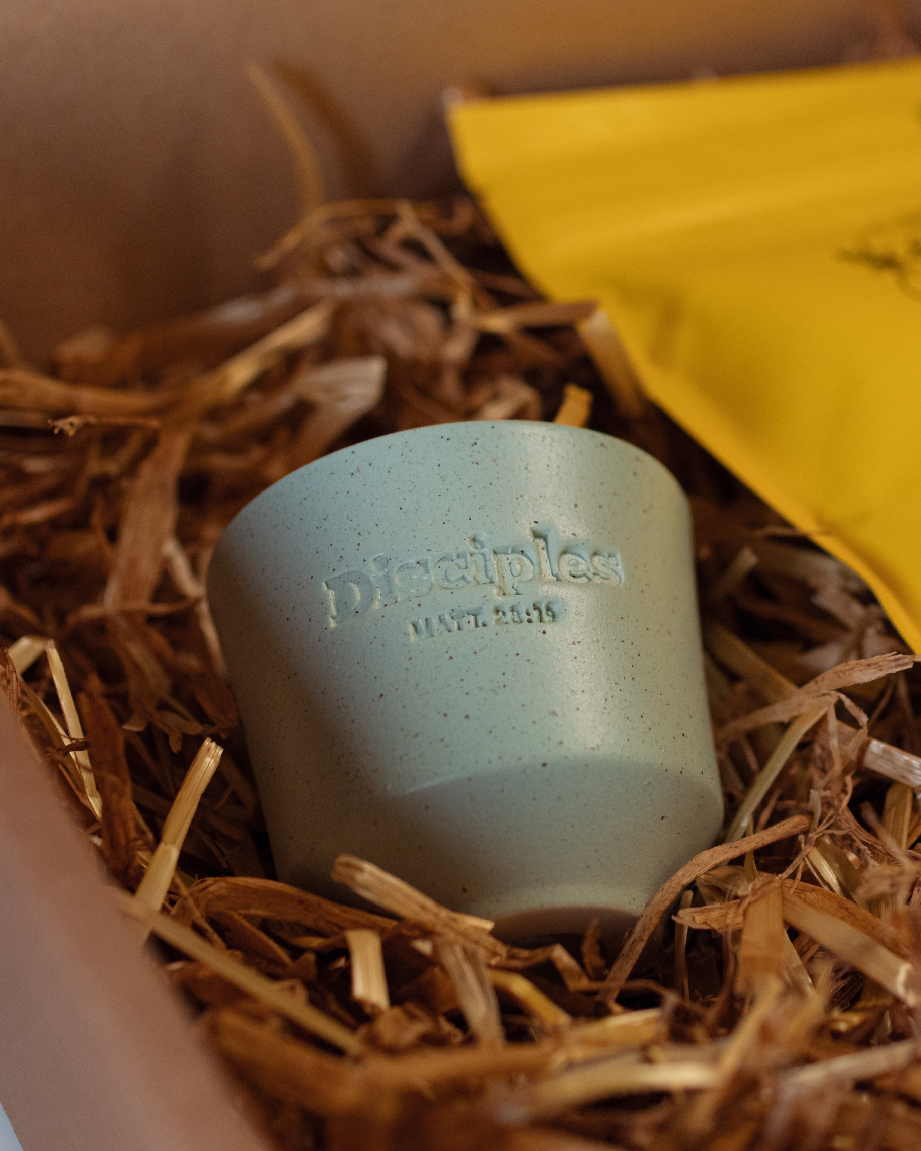 disciples coffee gift set - cup + brazil sarava (250g)